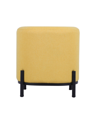 Puf cilíndrico Juana tapizado...