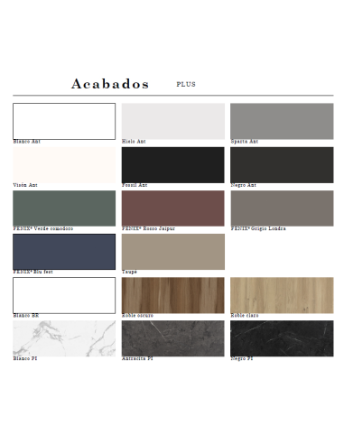 Encimera de madera + faldón 15 cm Encimera de madera + faldón 15 cm