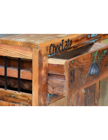 Aparador vintage con ruedas