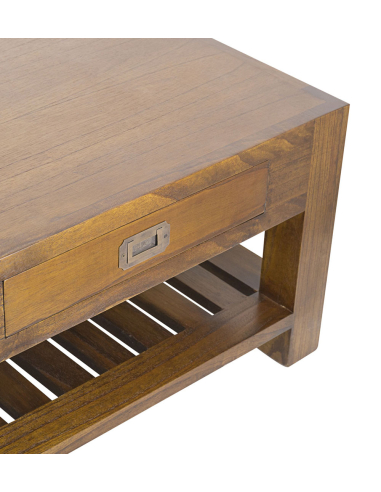 Mesa de rincón Star 1 cajón y 1 estante