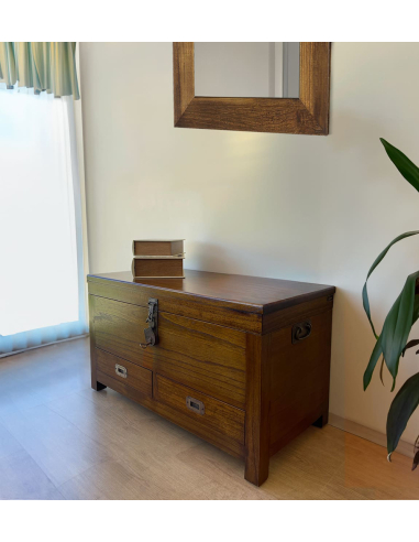 BAUL STAR 2 CAJONES CON CANDADO