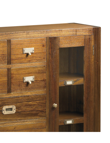 Vitrina Star con cuatro cajones y una...