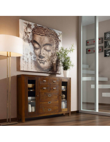 Vitrina Star con cuatro cajones y una...