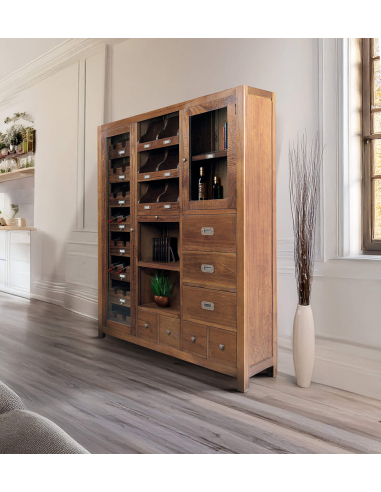 Buffet Star cd's y botellero con dos...