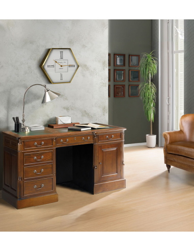 Escritorio Panter Vintage 6 cajones y... Escritorio Panter Vintage 6 cajones y...