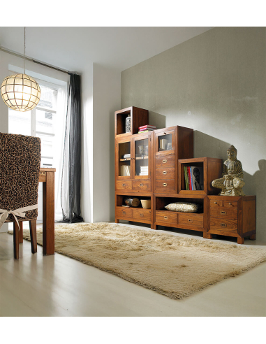 Vitrina Star Combi con dos puertas y...