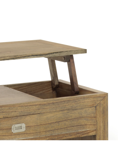 Mesa de centro elevable Merapi 2 cajones Mesa de centro elevable Merapi 2 cajones