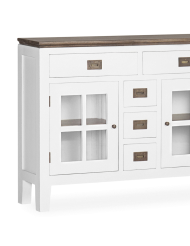 Mesa Consola Blanca Cajones Everest Mesa Consola Blanca Cajones Everest