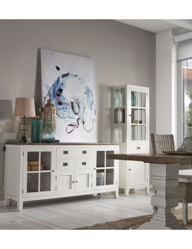 Vitrina estrecha Everest 1 cajón 2...