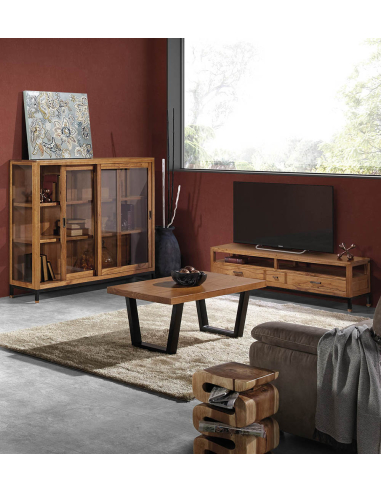 Mueble tv Madhu 2+1 cajones 2 huecos