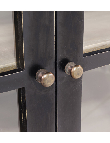 Vitrina Siena 3 cajones 4 puertas