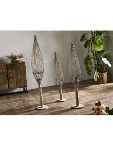 Pie mimbre Hikari natural 110 cm