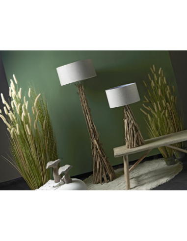 Lámpara de pie Sarsi ramas castaño... Lámpara de pie Sarsi ramas castaño...