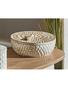 Caja grabado lobulado...