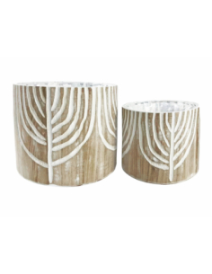 Set 2 centros madera... 2