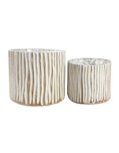 Set 2 centros madera líneas... 2