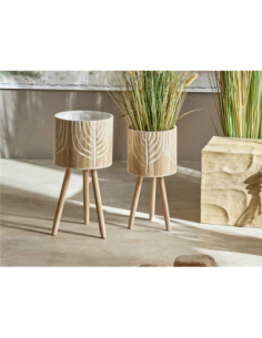 Set 2 maceteros madera...