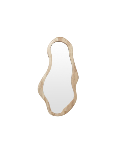 Espejo Ondas madera 55 x 103 cm