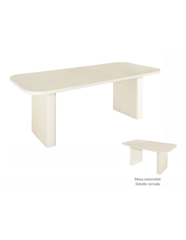 Mesa de comedor Ares mango extensible...