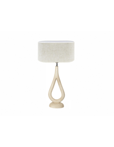 Lámpara sobremesa Cronos madera 65 cm