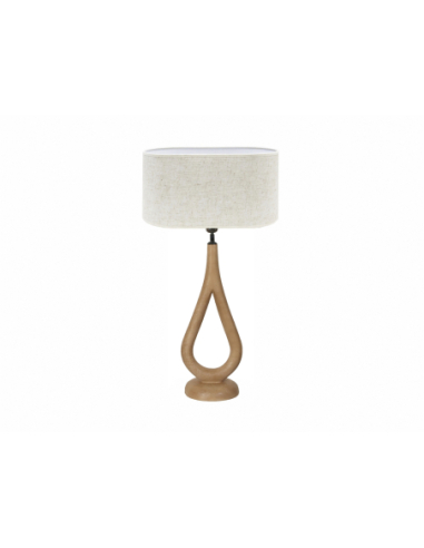 Lámpara sobremesa Cronos madera...