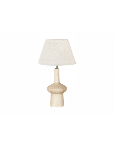 Lámpara de sobremesa Hera madera 47 cm