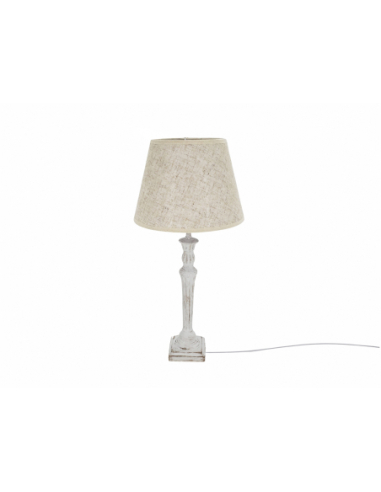 Lámpara de sobremesa Heli pie beige...