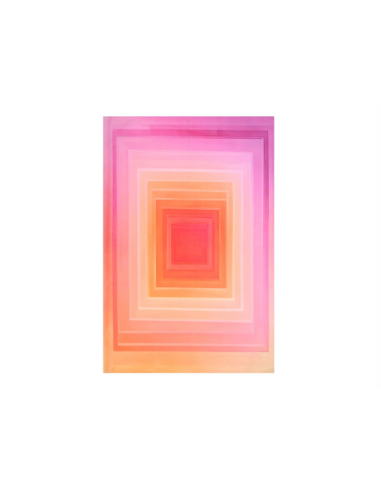 Oleografía alto brillo tonos rosados...