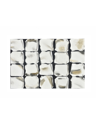 Lienzo abstracto ahumado 80x120 cm