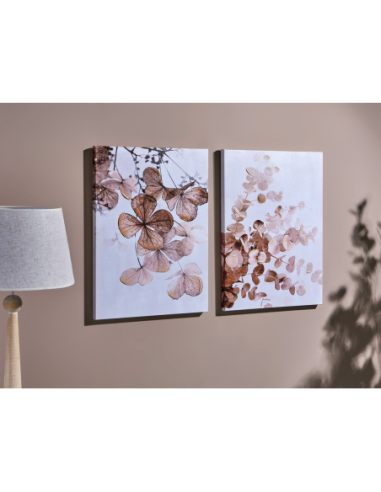Set 2 lienzos impresos eucalipto 30%...