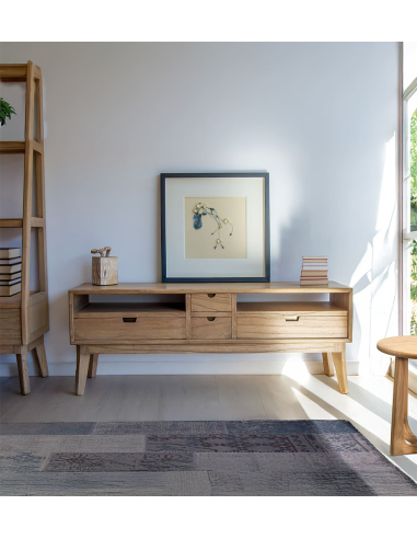 Mueble TV Scandi 4 cajones 2 huecos