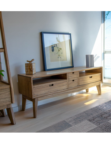 Mueble TV Scandi 4 cajones 2 huecos
