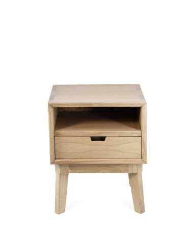 Mesita Scandi 1 cajón 1 hueco