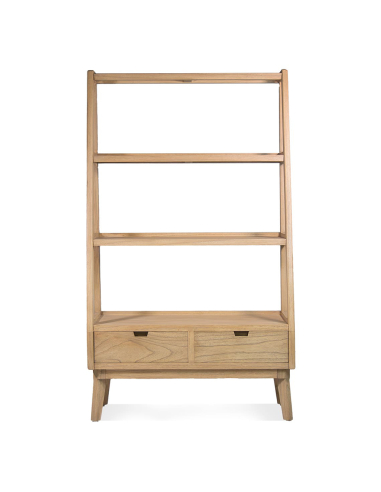 Librería Scandi 3 estantes 2 cajones