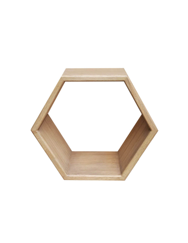 Estante Scandi hexagonal
