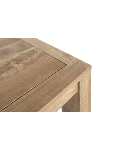 Mesa de comedor madera natural