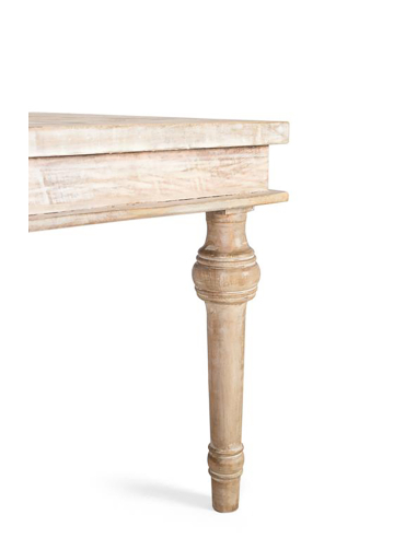 Mesa de comedor tapa recortes 200 cm.