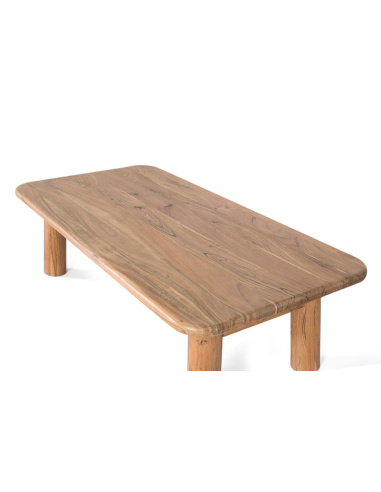 Mesa de centro puntas curvas