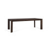 Mesa de comedor rectangular oscura | Kasas Decoración