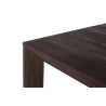 Mesa de comedor rectangular oscura | Kasas Decoración