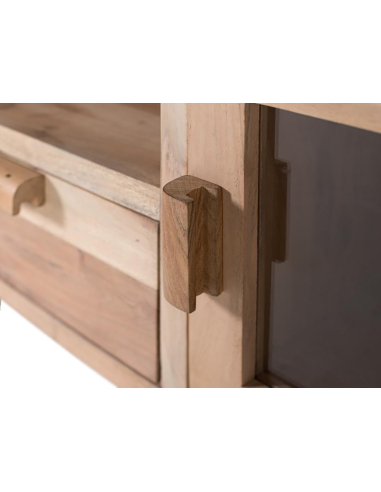 Mueble TV Hirohito curvo dos puertas...