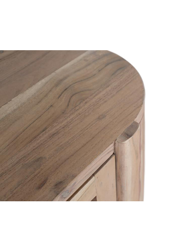 Mueble TV Hirohito curvo dos puertas...