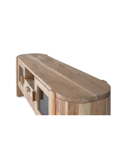 Mueble TV Hirohito curvo dos puertas...