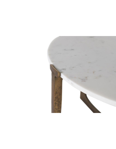 Mesa de centro mármol blanco