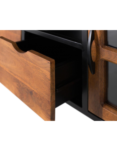 Mueble TV industrial Meiji 2 puertas...