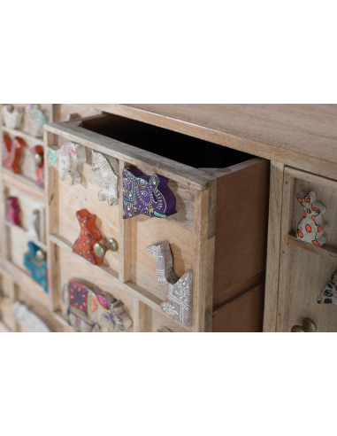Cómoda Loira animales 14 divisiones