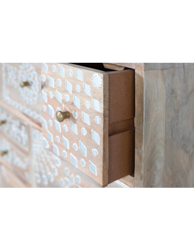 Cómoda 10 cajones pintados