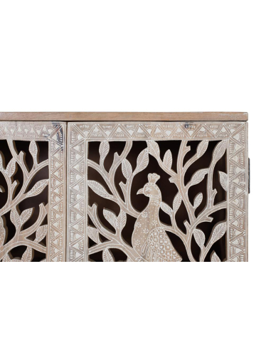 Mueble auxiliar recibidor pavo real