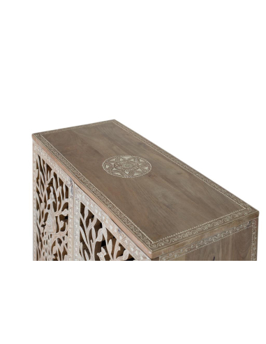 Mueble auxiliar recibidor pavo real