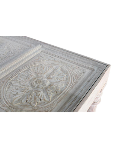 Mesa de comedor blanco decape